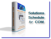 Solutions Schedule for COM - Gantt style drag and drop resource scheduling