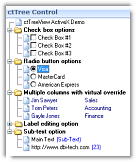 Studio Controls for COM - ctTree multi column node demo