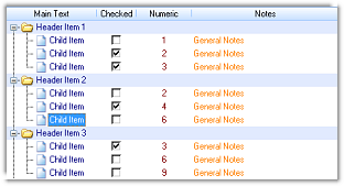 Studio Controls for COM - Tree view Reporting demo