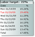 Real Time Labor Burden