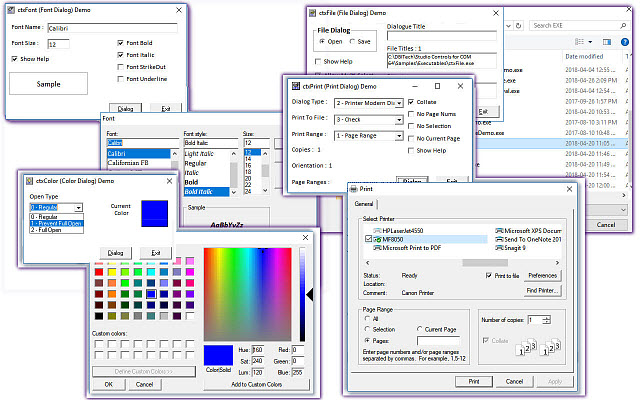 ctxFile - 32 Bit AND 64 Bit ActiveX Open / Save File Dialogue Control - Studio Controls, by DBi Technologies Inc.l