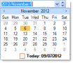 dbi drop date C# VB .NET control for modern visual studtio applications