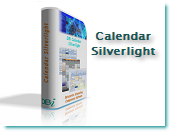 Calendar Silverlight - 3 Controls in One - Day, Month, Week views - Appointments, Contacts, Locations, Tasks