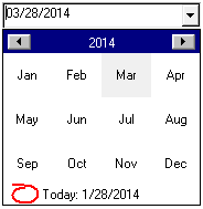 ctxDropDate -  32 bit Unicode ActiveX Control - drop down Date Calendar Seletion Control