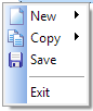 ctxDropMenu - 64 Bit Unicode ActiveX - Drop down Pop Up Multi level menu control