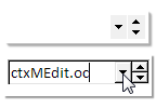 ctxMEdit - 64 Bit  Unicode ActiveX - Masked Edit Spinner Button
