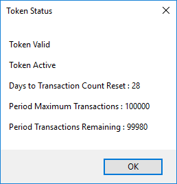 Doc-Tags - Subscription (Token) Status