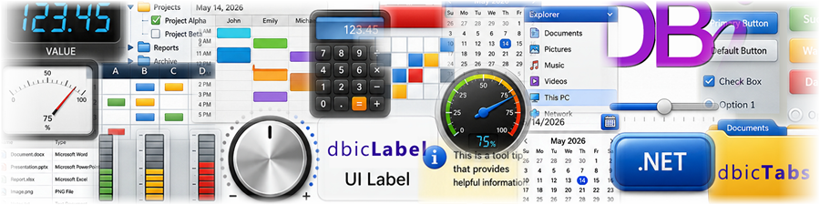 Studio Controls .NET Core - High Calibre Affordable Royalty Free Office Scheduling and UX Design Controls