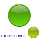 Studio Controls .NET Core - dbicButton Mouse Over