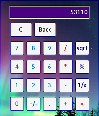 Studio Controls .NET Core - dbicCalculator Custom Image and User Drawn