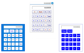 Studio Controls .NET Core - Calculator Control
