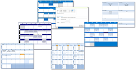 Studio Controls .NET Core - Month + Week View Calendar Control