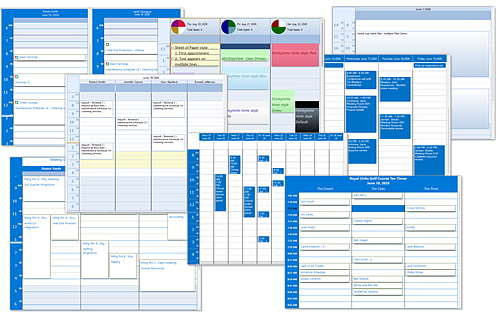 dbicDayView - Studio Controls .NET Core - Multi Column Appointment Scheduling and Resource Allocation