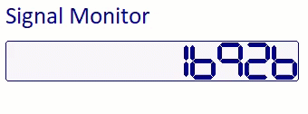 Studio Controls .NET Core - dbicDigit Custom DashBoard numeric digital presentations