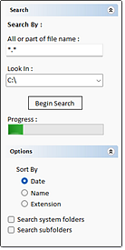 dbicExplorerBar - Studio Controls .NET Core - Systems Navigation and Data Presentation - Panels