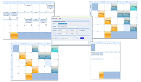 Studio Controls .NET Core - Month Calendar Control