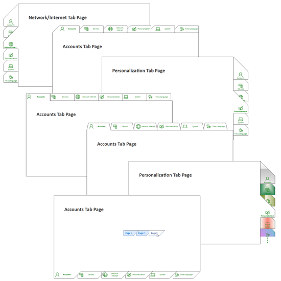 dbicTabs - Studio Controls .NET Core - Tabbed Page and File folder presentations