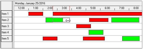 DBI Solutioins Schedule COM - How To Multi Select and Move TimeBars