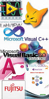 Visual Studio, VFP, VC++, VB, Delphi, LabVIEW, Visual Cobol, Visual RPG, Microsoft Access
