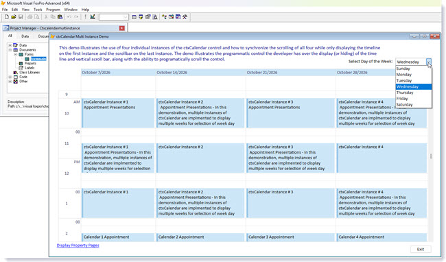 DBI Technologies Inc - Visual FoxPro Advanced 64-Bit Multi Instance Controls on a Form