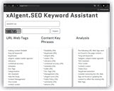 xAIgent SEO Assistant Website Keyword Analysis