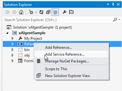 Working with xAIgent Metadata Extraction Web Service