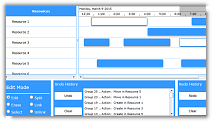 Solutions Schedule for COM - Gantt Style Drag and Drop scheduling and planning