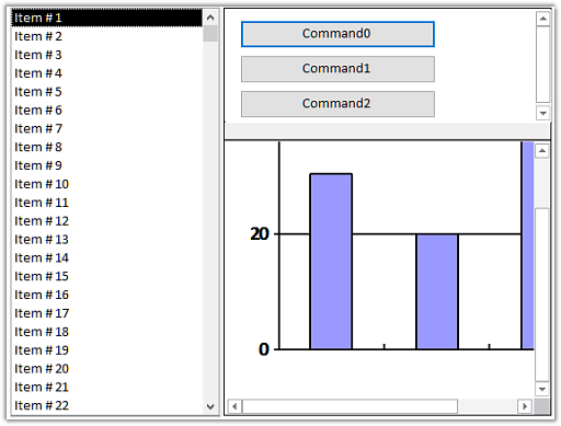 cxtSplit - 32 bit / 64 bit ActiveX Form Splitter Control - by DBI Technologies Inc.