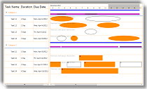 DBI Technologies Inc. - Solutions Schedule WPF - Gantt Drag and Drop Enterprise Resource Scheduling