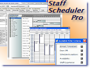DBI Staff Scheduler Pro - The Drag and Drop Staff and Resource Planning and Scheduling software