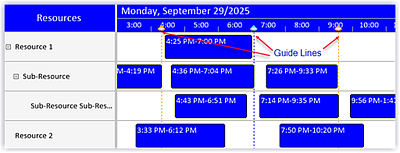 Schedule Guide Lines