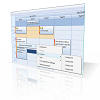 dbiCalendarWPF  -  Multi Column View w/ Context Menu