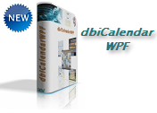 dbiCalendarWPF - 3 in 1 WPF Scheduling component software :: Multi Day Resource View, Month View, Week View, Data Integration, Sorting and Grouping plus much more...