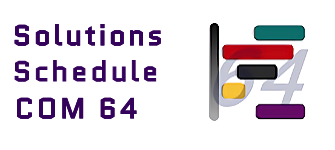 Solutions Schedule COM 64 - 64bit ActiveX Enterprise Resource Allocation Component Software