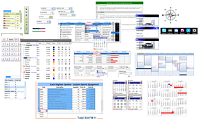 Studio Controls for COM - 60 royalty free ActiveX controls for UX design and Scheduling