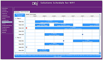 Solutions Schedule for WPF - Royalty free Gantt style Drag and Drop EPR planning and scheduling for WPF