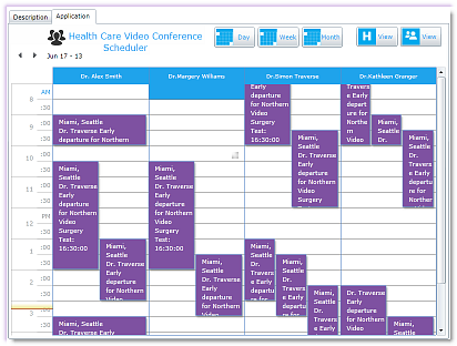 DBI Calendar Silverlight  - Appointments, Contracts, Locations and Tasks - Many to Many Releationships