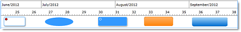 Solutions Schedule for Silverlight - Time Types and Custom Time Bars