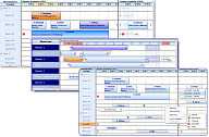 Solutions Schedule for .NET - Gantt Drag and Drop ERP scheduling