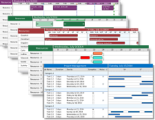 Solutions Schedule for .NET - Gantt Drag and Drop ERP scheduling