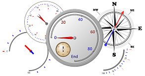 ctxGauge v2.0 - Multiple Gauges, One Control - Studio Controls COM 64 -  by DBI Technologies Inc.