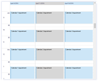 ctxCalendar Multi Instance, Studio Controls COM 64 - by DBI Technologies Inc.