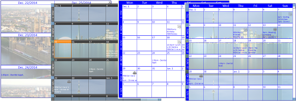 ActiveX  COM - royalty free Calendar Control - Studio Controls COM by DBI Technologies Inc.