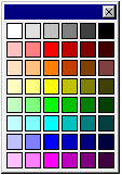 ctColorPicker - ActiveX  COM color picker - color selection control by DBI Technologies Inc. - found in Studio Controls COM