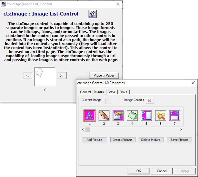 ctxImage - 32-bit and 64-bit ActiveX Control - Studio Controls COM by DBI Technologies Inc.