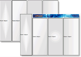 ctPanel - ActiveX COM 4 Panel UI host control - by DBI Technologies Inc. - found in Studio Controls COM