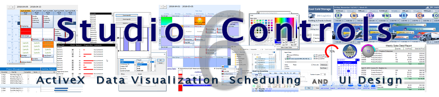 Studio Controls - ActiveX, COM, COM 64, MFC, .NET, VBA, LabVIEW, MS Access