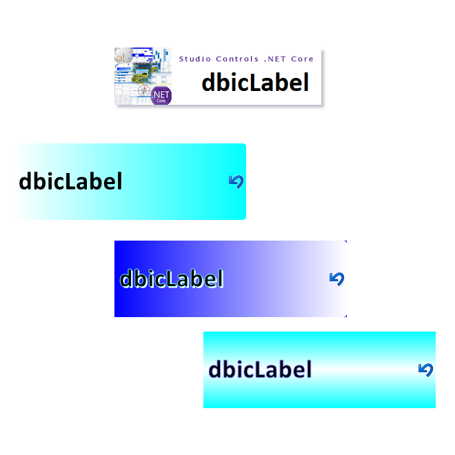 dbicLabel - Studio Controls .NET Core